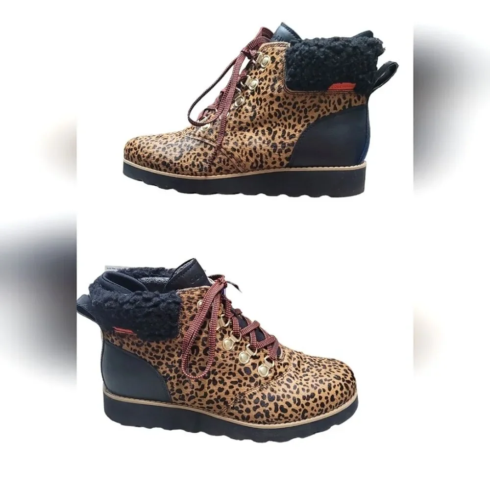 Cole Haan Leopard Print Boots